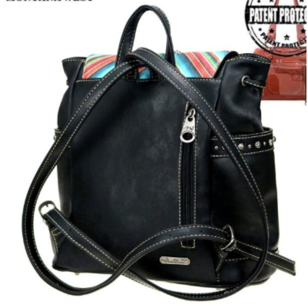 Montana West Aztec Serape Backpack - Picture 2 of 4